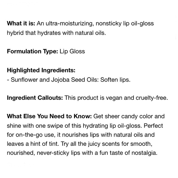 TOO FACED Kissing Jelly Gloss Juicy Lip Oil in ‘GRAPE SODA’ - .15 oz NIB - Picture 9 of 9